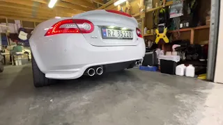 Jaguar XKR 510hp Sound