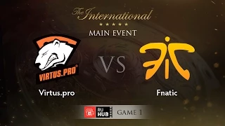 Virtus.Pro -vs- Fnatic, TI5 Main Event, LB Round 1, Game 1