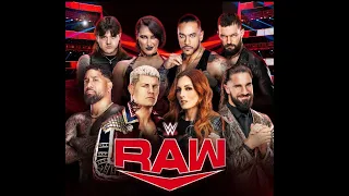WWE Raw NEW 2023 Theme Song: “Born To Be”
