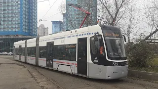 Трамвай 71 414 Песа Fokstrot в Москве
