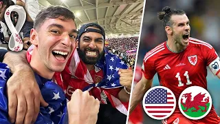 USA VS WALES 1-1 | QATAR World Cup Vlog 2022