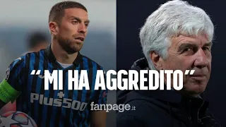 Gomez: "Gasperini mi ha aggredito". L'allenatore gli dà del bugiardo e replica: "È stato lui"