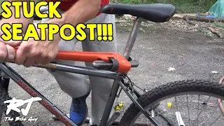 Removing Stuck Aluminum Seatpost From Steel Bike Frame