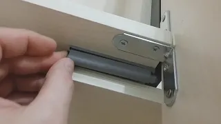 Делаем ящики без ручек. Push-to-open