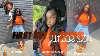 GRWM For The First Day Of School ♡ || * JUNIOR EDITION *  + NEW SCHOOL || Life With Keen