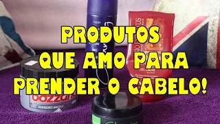 Produtos que uso para prender o cabelo - Comissária de Bordo