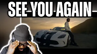 This Was Too Much!* Wiz Khalifa - See You Again ft. Charlie Puth (Reaction)