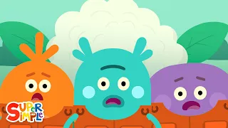 The Bumble Nums make Colossal Cauliflower Crepes | Cartoon for Kids