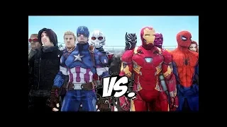 Superman vs ironman vs Captain America vs Hulk vs Deadpool  vs Goku vs Batman vs spiderman