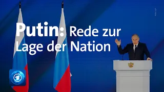 Russland: Putin hält Rede zur Lage der Nation