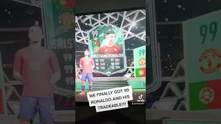 WE FINALLY GOT 99 RONALDO!!!!!