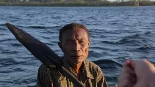 Shark hunters in Papua New Guinea