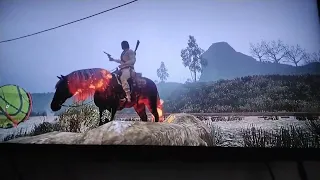 caballo de fuego Red Dead Redemption undead nightmare