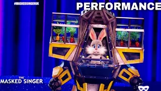 Robo Bunny Sings "The Music Of The Night | The Masked Singer UK | Season 3