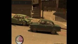 краш тест ваз 2107 в GTA 4