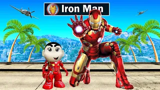 SHINCHAN Got ADOPTED By IRON MAN