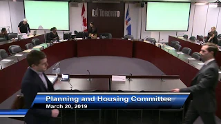 Planning and Housing Committee - March 20, 2019 - Part 1 of 2