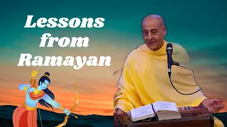 7th Apr. '24 | H.H. Radhanath Swami Maharaj | Lessons from Ramayan | ISKCON Chowpatty Mumbai.