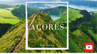 A VIEW OF AZORES FROM THE SKY