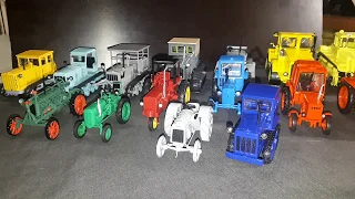 Колекция тракторов в масштабе 1:43