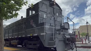 Railroad Train In Old Sacramento