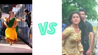 #short |chenai express vs dil wale dulhaniya le jayenge train scene| ddl train scene|kajol vs dipika