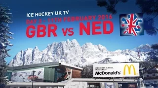 Team GB in Cortina - Day 03 - Great Britain v Netherlands