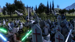 900 Jedi Knight vs 30000 Templars - Ultimate Epic Battle Simulator - UEBS