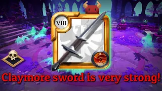 Playing Claymore sword in the mist PVP in || Albion Online ||