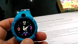 Обзор детских часов GPS Smart Baby Watch Q360 + камера + фонарик +SOS + мобильный! СУПЕР КРУТО!