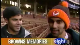 1995  Browns Last Home Game Channel 8 12-17-95