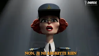 Edith Piaf Non, Je ne regrette rien Animated Lyrics // Madagascar 3: Europe's Most Wanted //