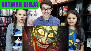 BATMAN NINJA Official Trailer #2 Reaction!!! (English Version)