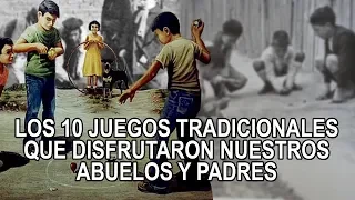 Los 10 Juegos tradicionales que disfrutaron nuestros abuelos y padres