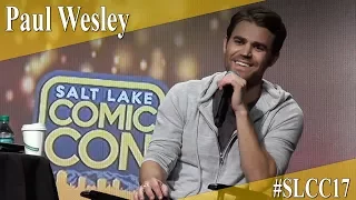 Paul Wesley - Vampire Diaries - Panel/Q&A - SLCC 2017