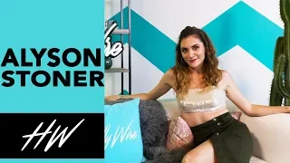 ALYSON STONER Talks 'Who Do You Love' and Growing Up in Entertainment !! | Hollywire