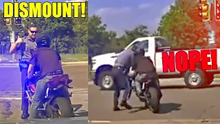 BIKER RAMMED POLICE INTO ONCOMING TRAFFIC - No LIFE Like the BIKE LIFE! [Ep.#261]