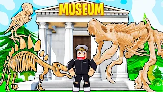 Building the BEST MUSEUM EVER in ROBLOX