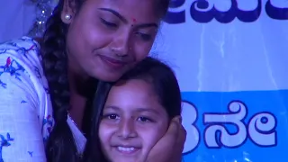 Tanisha and Adi dancing at makkala koota 2019