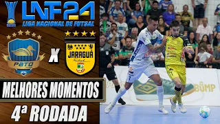 Melhores Momentos Pato X Jaraguá | 4ª Rodada | LNF 2024 (20/04/2024)