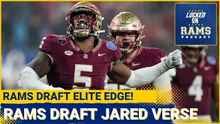 Rams Draft Jared Verse With 19th Pick! Rams Tried to Trade Up, Grading the Pick, Second Round & More