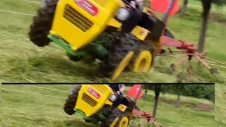 Almost overturning the tractor while it was loosening the grass, TOMO VINKOVIC