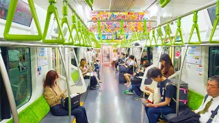 4K ᵁᴴᴰ | JR | Japan Rail | Tokyo Subway | To Nippori Station