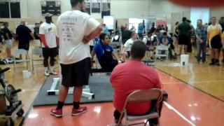 Special Olympics state summer games Powerlifting competition 2017