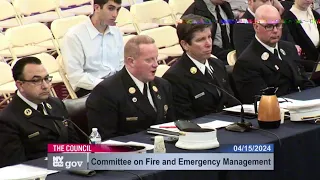 LIVE: Watch "Oversight - The State of FDNY Equipment," Hosted by the Committee on Fire and Emerge…