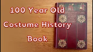 100 Year Old Costume History Book