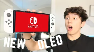 Nintendo Switch OLED Unboxing + Setup + Review