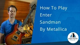 Metallica:Enter Sandman (Guitar Lesson)