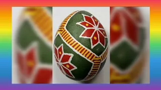 АНЯ СЕРЕДА ПИШЕ СТАРОВИННУ ПИСАНКУ КИЇВЩИНИ ЕТАПИ pysanky egg роспись яйца