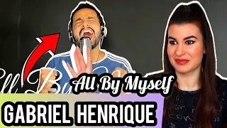 Gabriel Henrique - All By Myself | REACTION